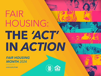 Fair Housing Month 2024 Graphic