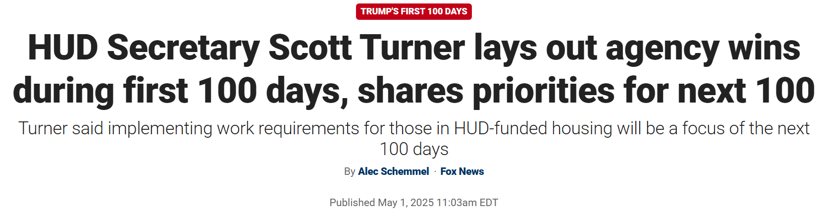 Secretary Turner spoke with Fox News Digital Secretary Turner spoke with <em>Fox News Digital