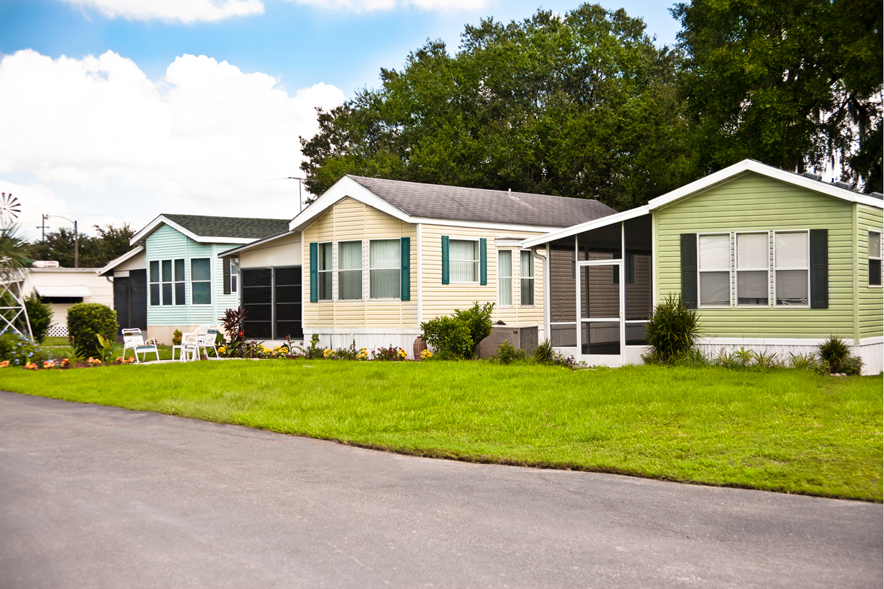 [A picuture of a nice manufactured home]